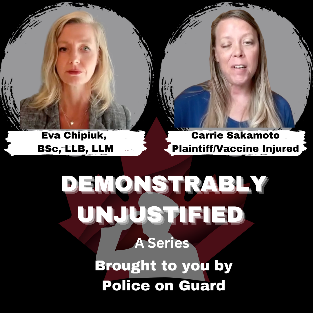 Demonstrably Unjustified (A Series) With This Episodes Guests, Eva Chipiuk and Carrie Sakamoto