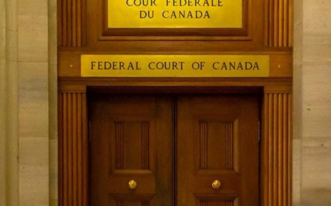 Appeal Filed at the Federal Court of Appeal by Brian Peckford et al