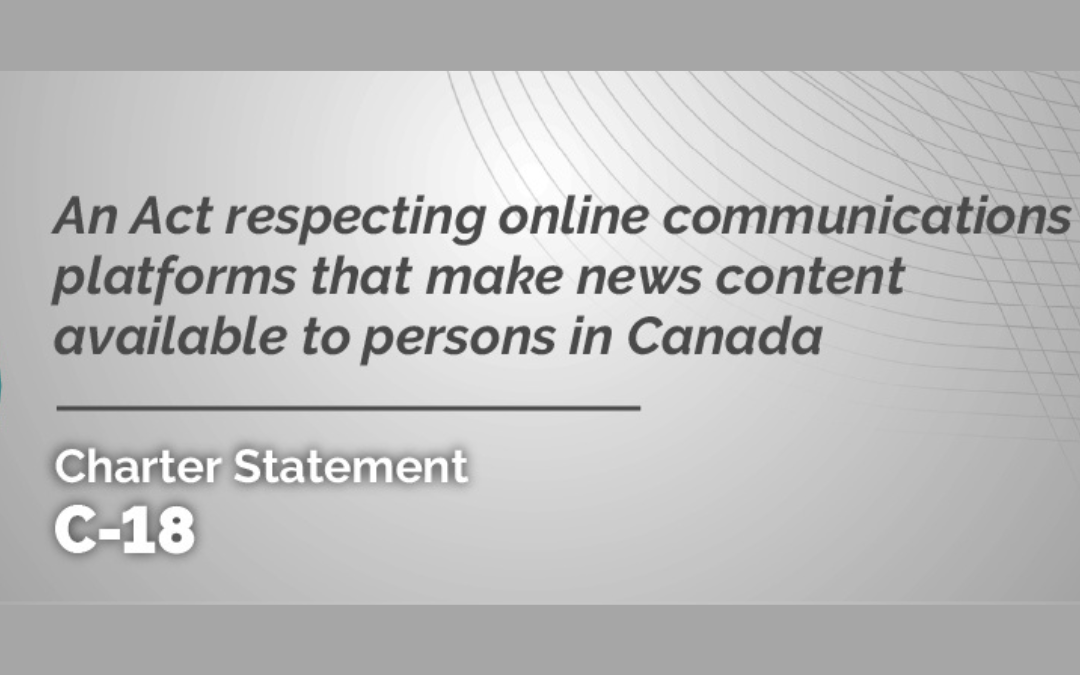 Bill C-18 Online Communications Act Passed – The Censorship Begins