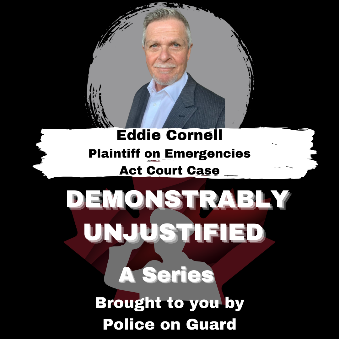 Demonstrably Unjustified (A Series) With This Episodes Guest, Eddie Cornell