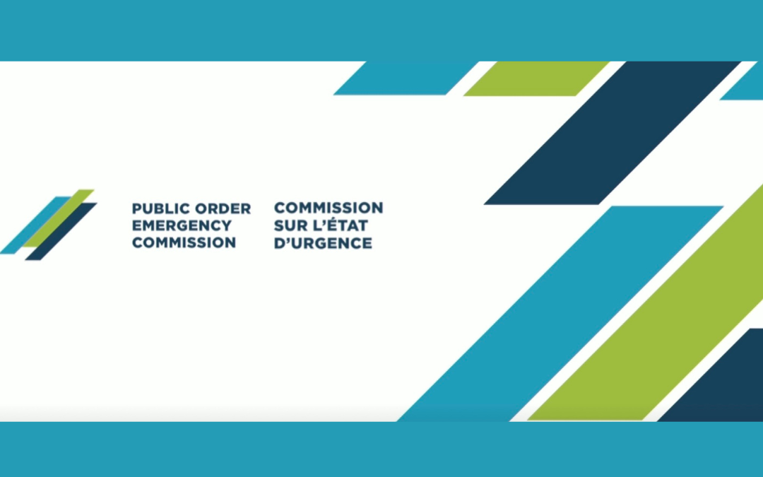 Public Order Emergency Commission Recommendations to Disclose Emergency Act Documents Refused by Government