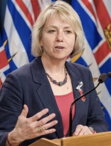 Bonnie Henry, BC's Provincial Health Officer Drops Vaccine Mandate for Health Care Workers