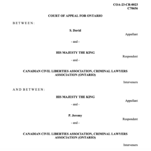 Ontario Court of Appeals Strikes Down Law for CBSA Officers to Search Personal Electronic Devices at Border